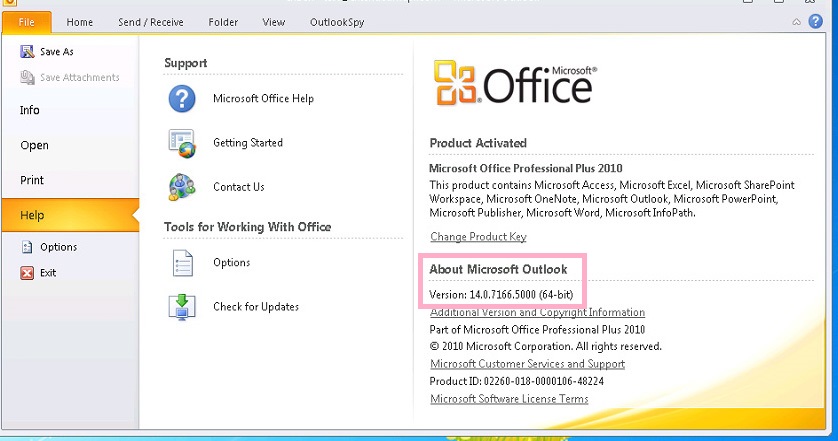 Microsoft Office 2010 - 64 bit
