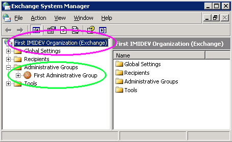 Exchange System Manager