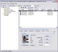 Extra added property sheet with "Picture" functionality.