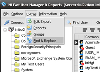 You can Find Fast & Replace "in the Batch" user properties.